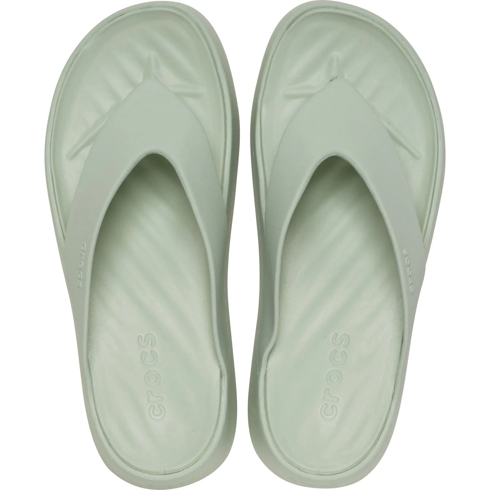 Crocs pour Femmes 209410 Tongues à Plateforme Getaway