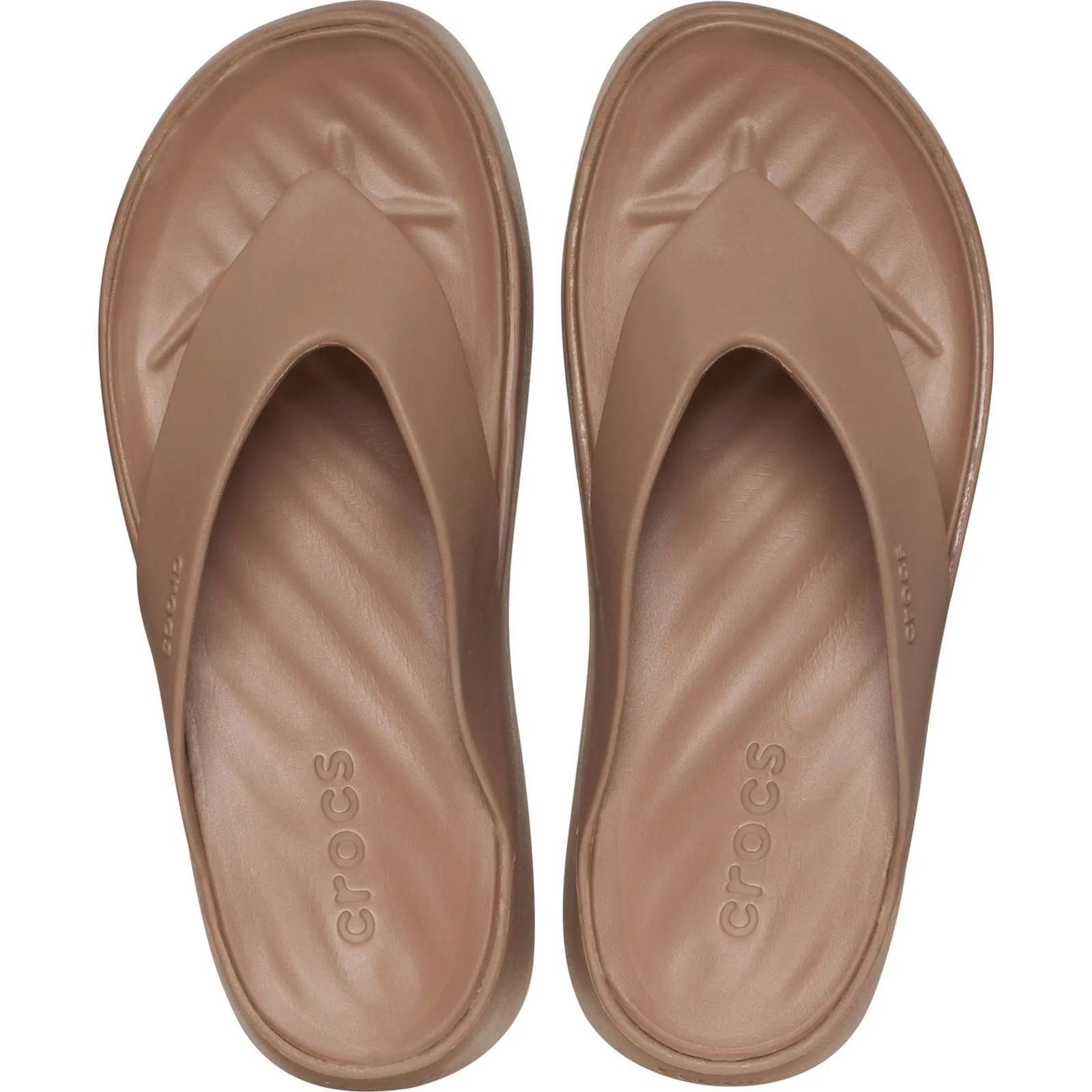Crocs pour Femmes 209410 Tongues à Plateforme Getaway
