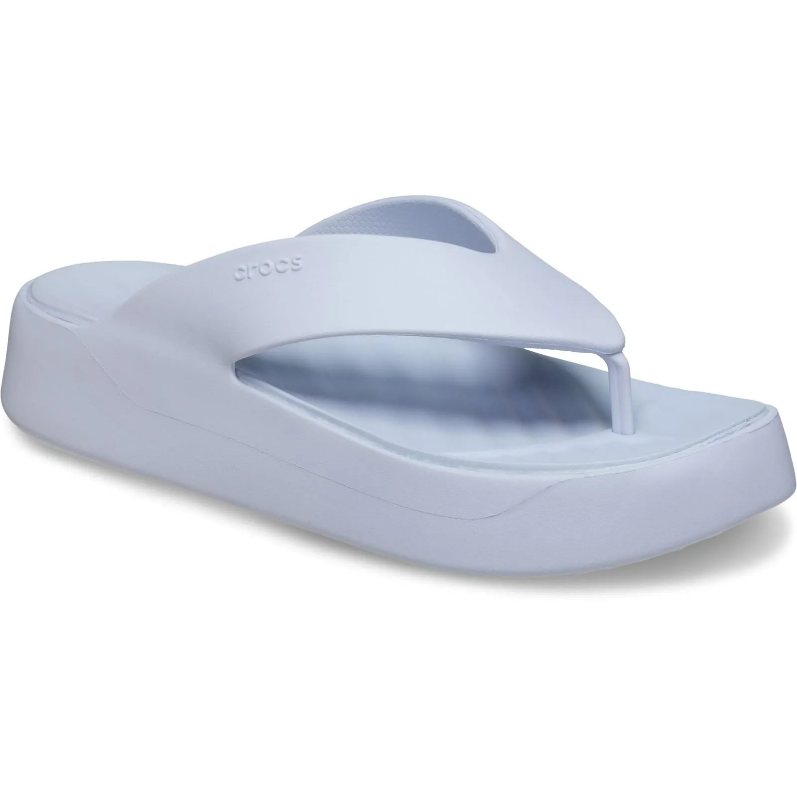 Crocs pour Femmes 209410 Tongues à Plateforme Getaway