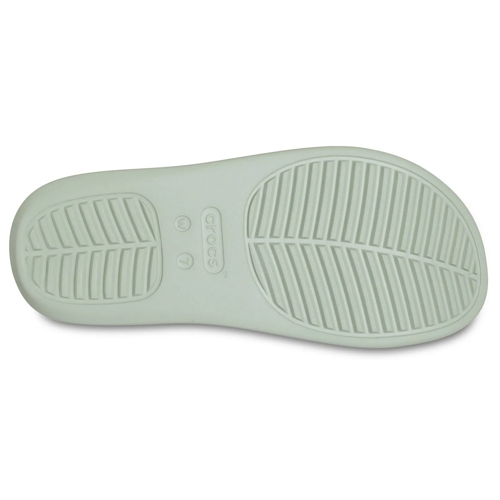 Crocs pour Femmes 209410 Tongues à Plateforme Getaway