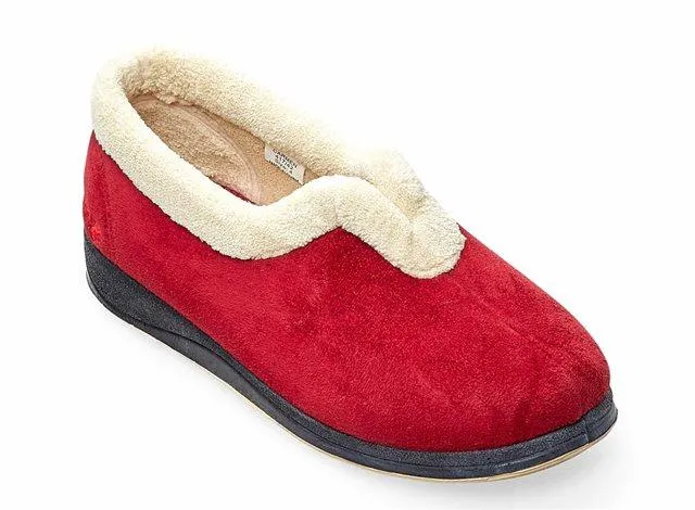 Chaussons Carmen pour femme à large ajustement