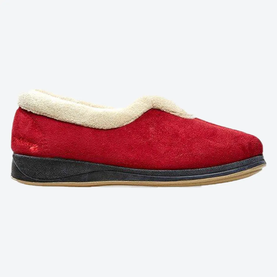 Chaussons Carmen pour femme à large ajustement
