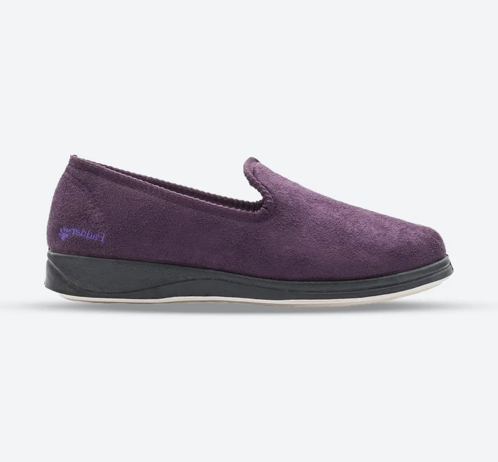 Chaussons de détente Padders à largeur ajustable pour femme