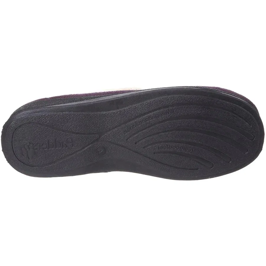 Chaussons de détente Padders à largeur ajustable pour femme