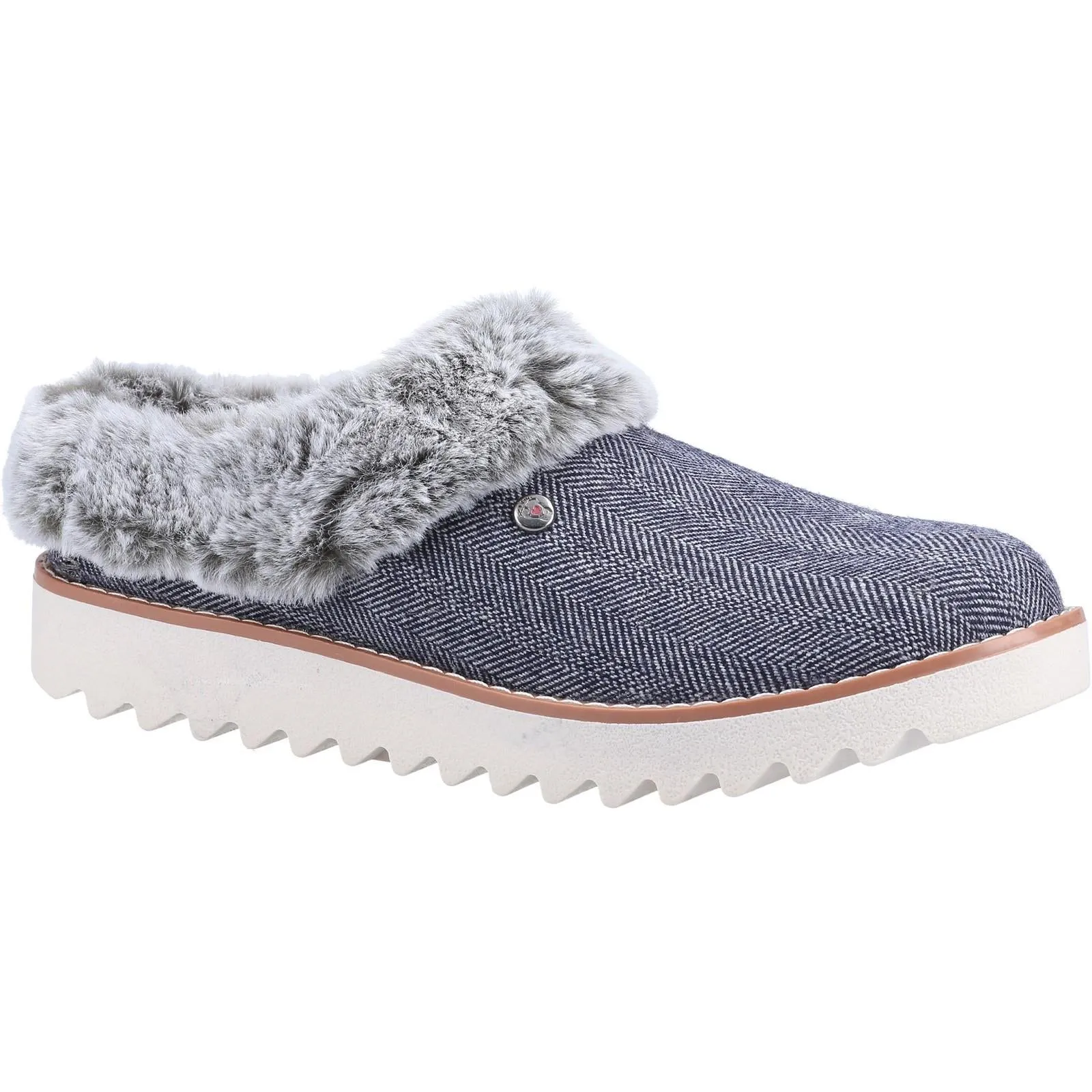 Chaussons Skechers 113422 Bobs Mountain Kiss pour Femme à Largeur Ample