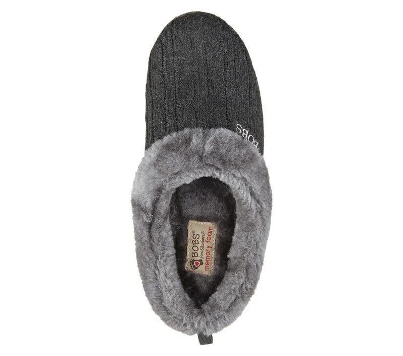 Skechers Keepsakes Ice Angel Mules pour Femme à Largeur Ample - Charbon