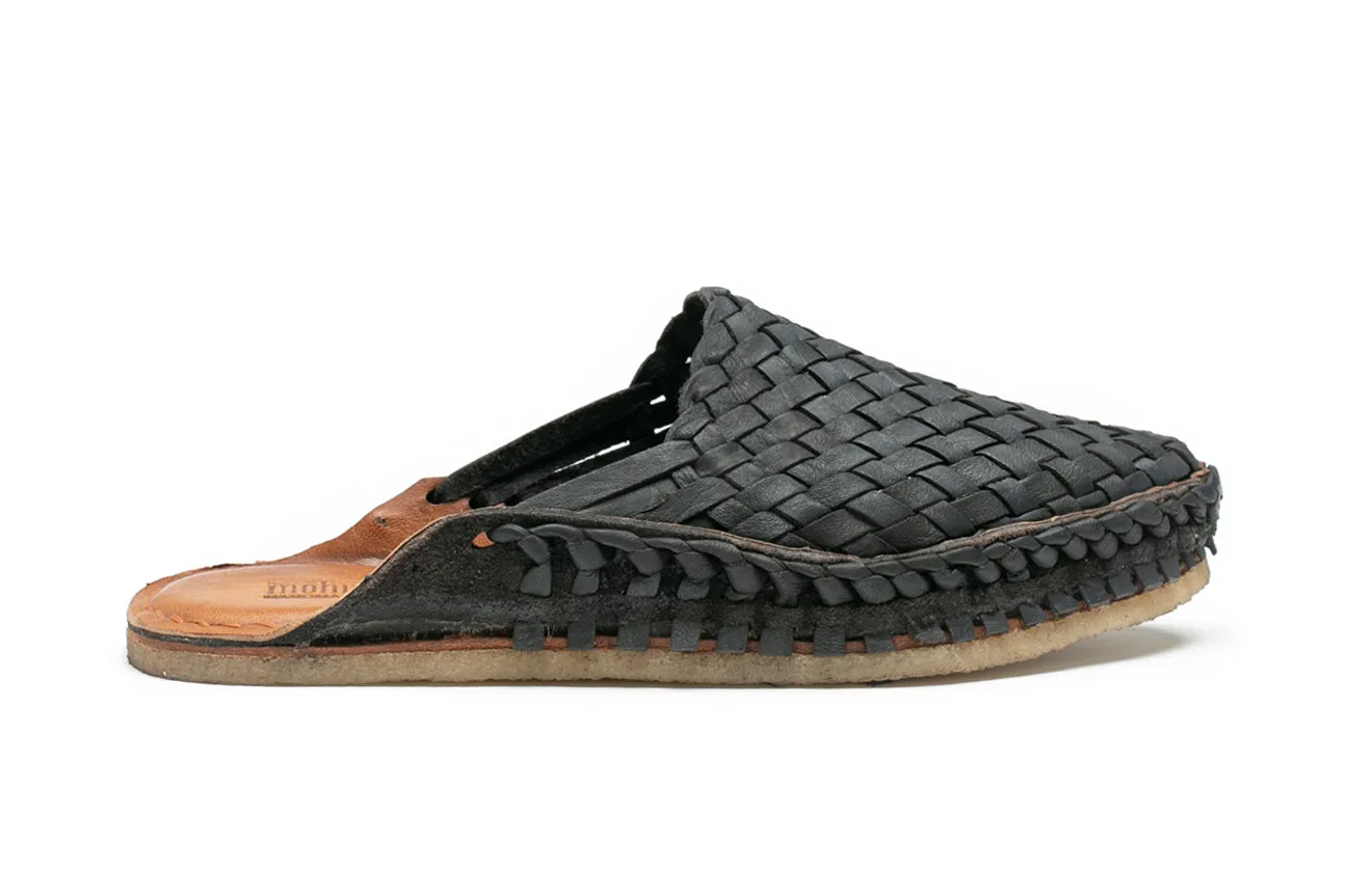 Chausson Woven City en Charbon