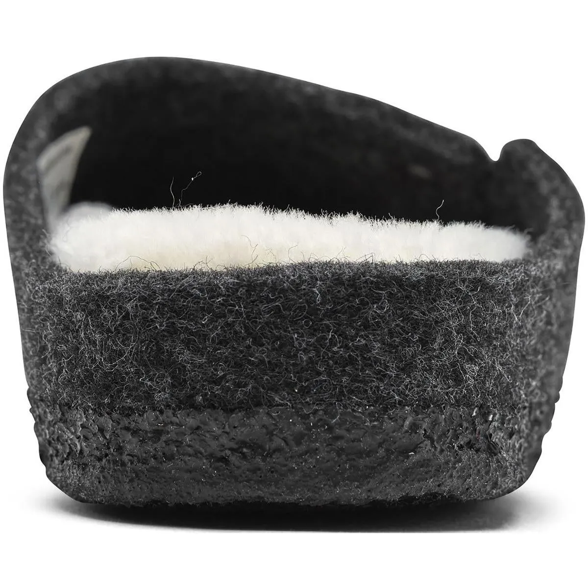 Chaussons à enfiler Zermatt Rivet pour femmes en laine mélangée doublés de peau de mouton